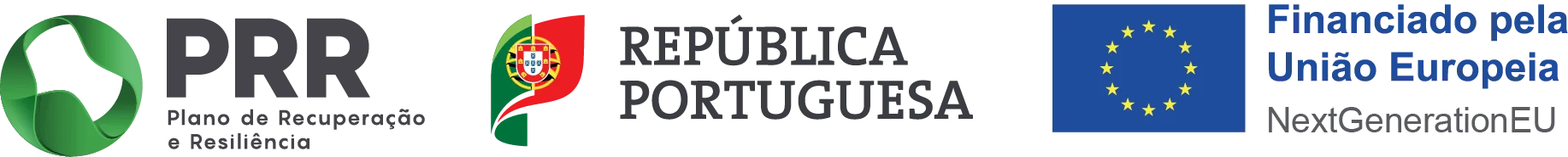 PRR, República Portuguesa, Financiado pela União Europeia